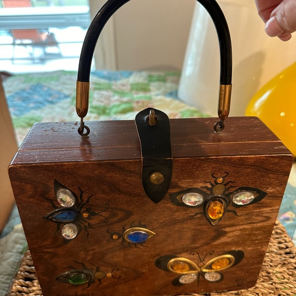 Vintage Enid Collin’s Glitterbugs Box Bag - Picture 2 of 8